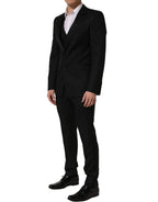 Black MARTINI Slim Fit Formal 3 Piece Suit