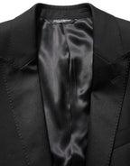 Black MARTINI Slim Fit Formal 3 Piece Suit