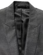 Gray MARTINI Slim Fit Formal 3 Piece Suit