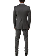 Gray MARTINI Slim Fit Formal 2Piece Men Suit