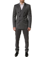 Gray MARTINI Slim Fit Formal 2Piece Men Suit