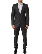 Gray MARTINI Slim Fit Formal 2Piece Men Suit