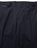 Black Wool Slim Fit Formal 2 Piece Men Suit
