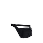 Black Polyester Clutch Bag