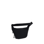 Black Polyester Clutch Bag