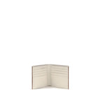 Beige Calf Leather Bos Taurus Wallet