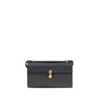 Gray Calf Leather Bos Taurus Shoulder Bag