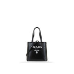Black Calfskin Tote Bag