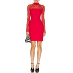 Multicolor Elastane Casual Dress