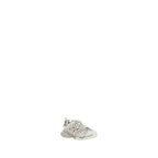 White Polyethylene Athletic Sneakers