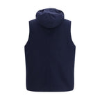 Blue Wool Oves Aries Sleeveless Jacket