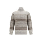 Gray Alpaca Vicugna Pacos Turtleneck