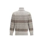 Gray Alpaca Vicugna Pacos Turtleneck