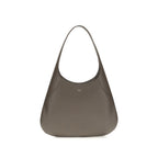 Gray Calf Leather Bos Taurus Handbag