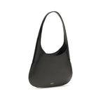 Black Calf Leather Bos Taurus Shoulder Bag