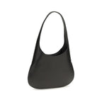 Black Calf Leather Bos Taurus Shoulder Bag