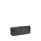 Black Calf Leather Bos Taurus Clutch Bag