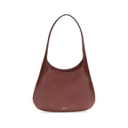 Bordeaux Calf Leather Bos Taurus Shoulder Bag