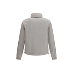 Gray Polyester Shell Jacket