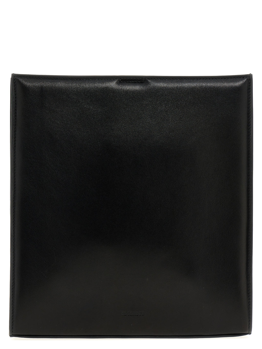 Black Calfskin Crossbody Bag