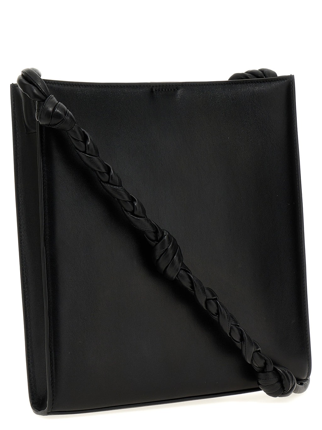 Black Calfskin Crossbody Bag