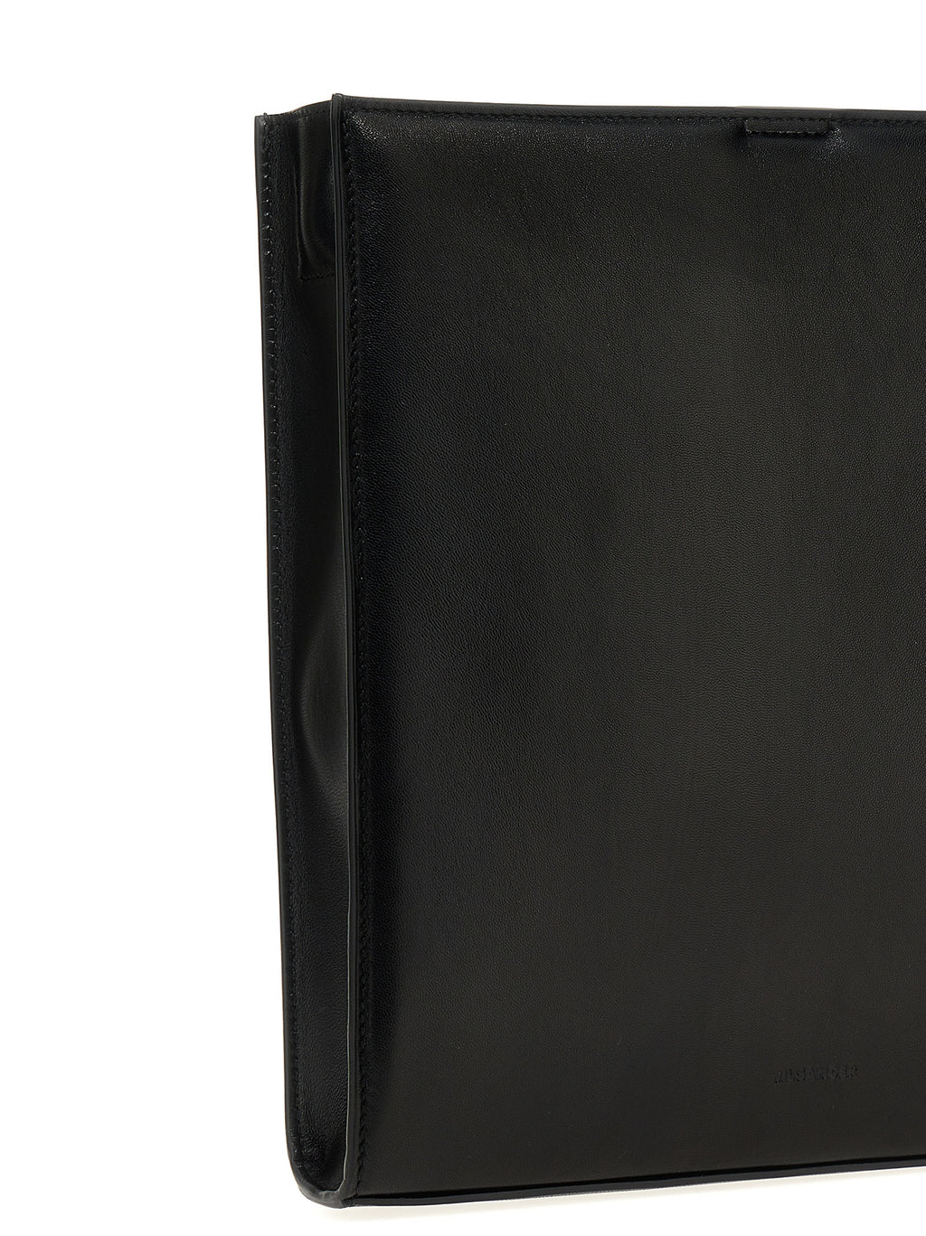 Black Calfskin Crossbody Bag