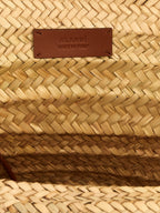 Brown Marabou Handbag