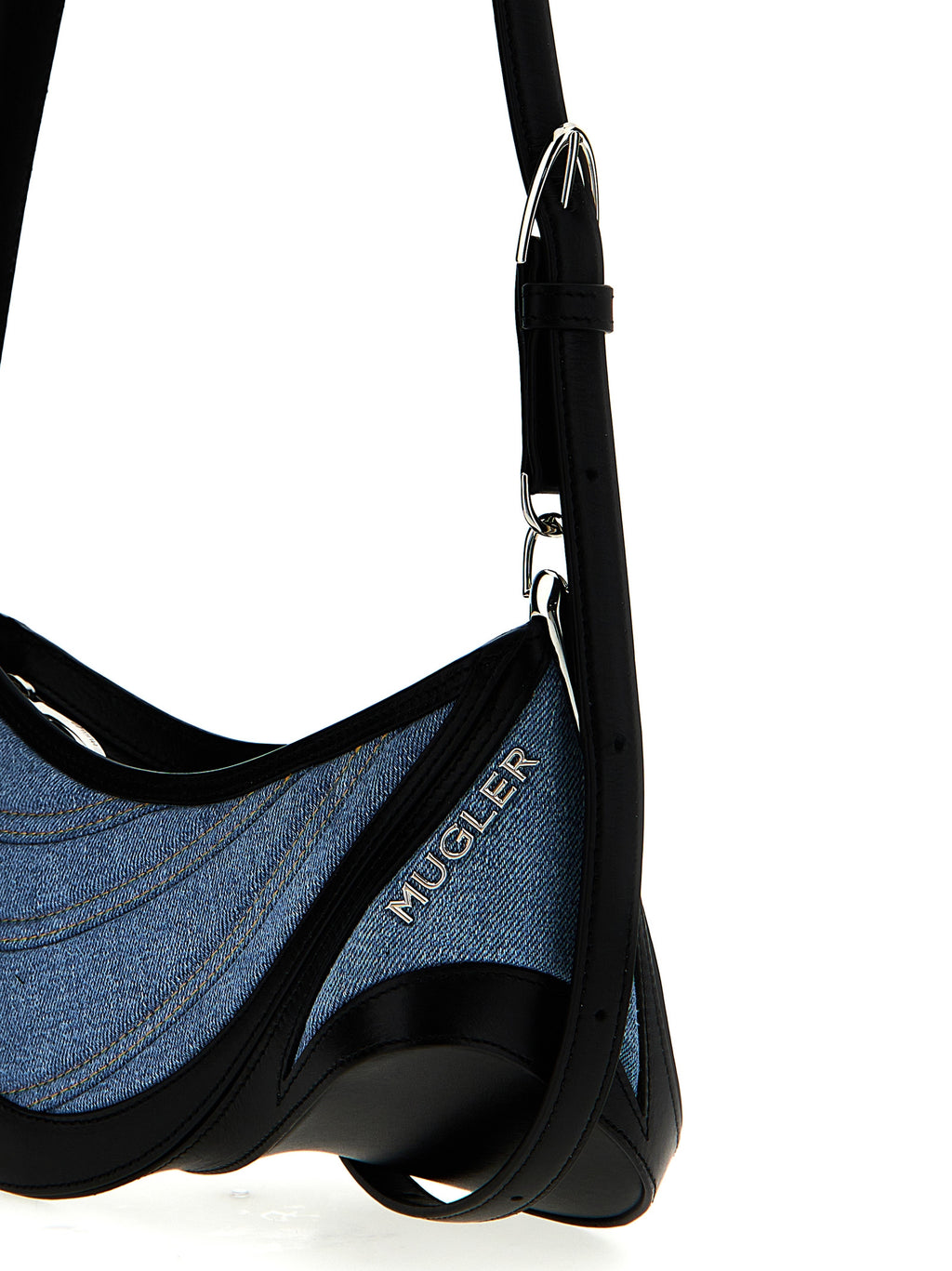 Multicolor Calfskin Shoulder Bag