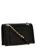 Black Lamb Leather Shoulder Bag