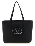 Black Calfskin Tote Bag