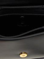 Black Calfskin Crossbody Bag
