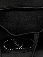 Black Calfskin Tote Bag