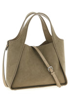 Bicolor Polyamide Crossbody Bag