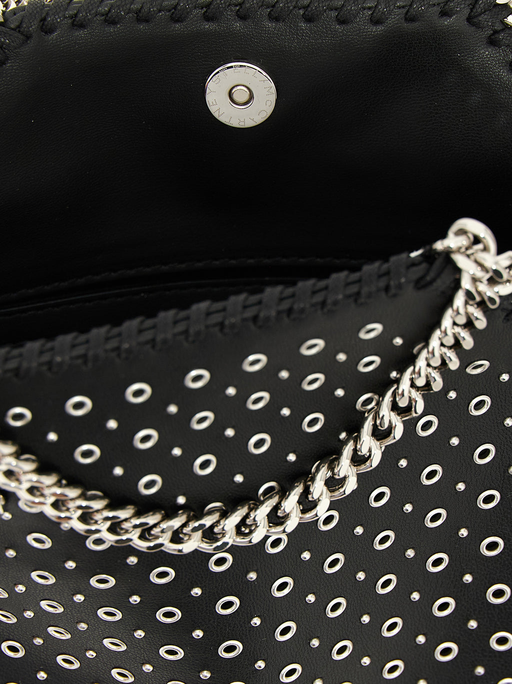 Black Polyester Handbag