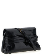 Black Leather Crossbody Bag