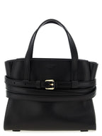 Black Polyester Handbag
