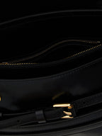 Black Leather Crossbody Bag
