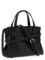 Black Polyester Handbag