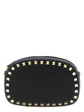 Black Calfskin Crossbody Bag