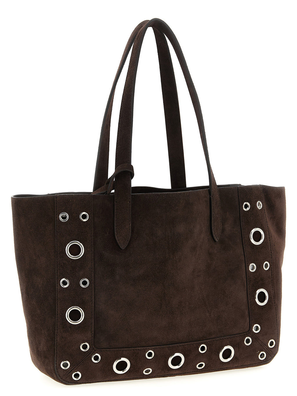 Brown Cowhide Tote Bag