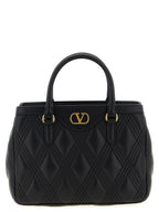 Black Lamb Leather Handbag
