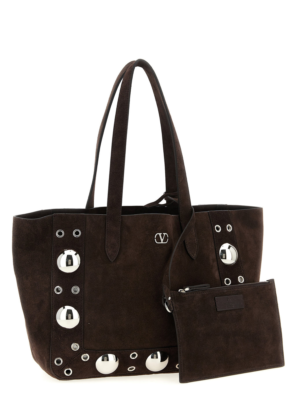 Brown Cowhide Tote Bag