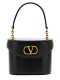 Black Calfskin Crossbody Bag