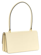 White Calfskin Shoulder Bag