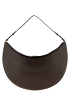 Brown Calfskin Shoulder Bag