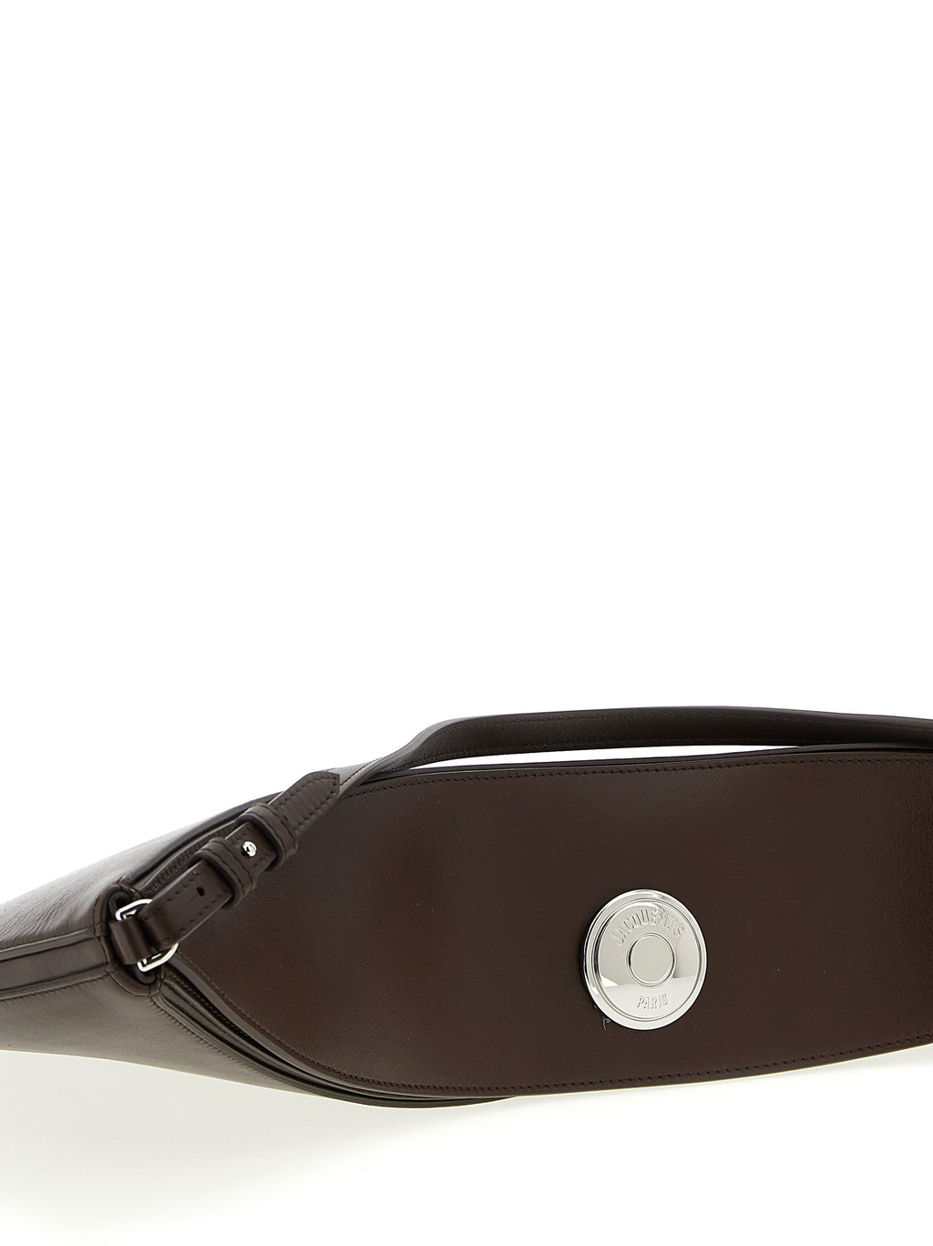 Brown Calfskin Shoulder Bag