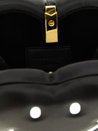 Black Polyester Handbag