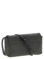 Black Leather Clutch Bag