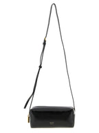 Black Calfskin Crossbody Bag