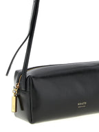 Black Calfskin Crossbody Bag